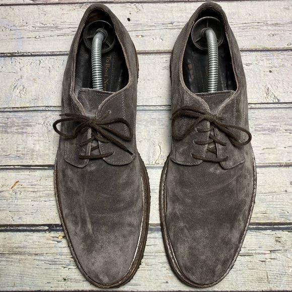 To Boot Other - To Boot New York Gray Suede Shoes Size 9.5